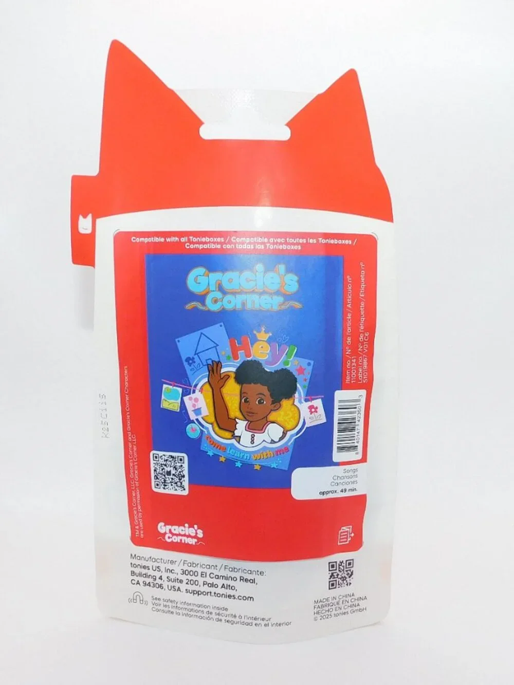 Tonies Gracies Corner Figurine Songs African Black American Gracie NEW